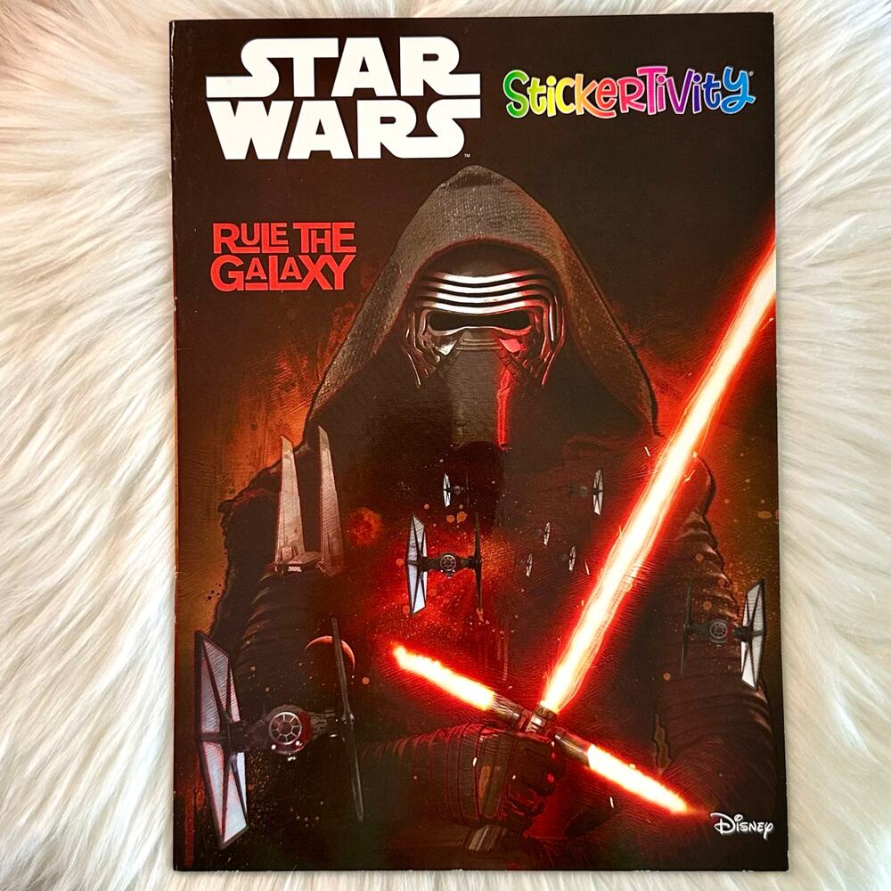 Star Wars Jumbo Colortivity, Stickertivity, & Hand Lettering Books Bundle - Picture 2 of 10